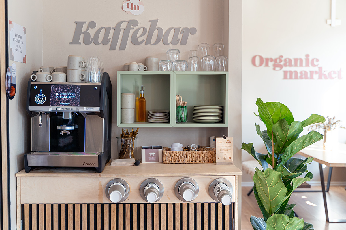 Eversys Cameo kaffemaskine hos Organic Market