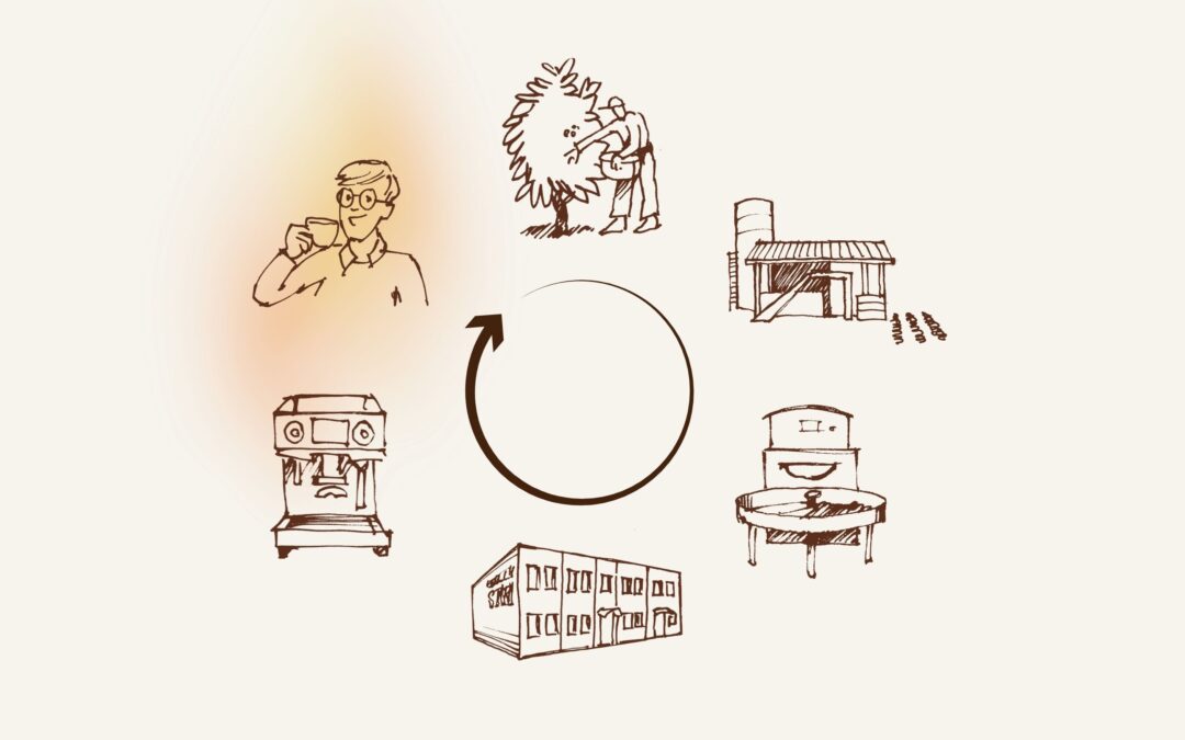 Life Cycle Assessment for en gennemsnitlig kop kaffe