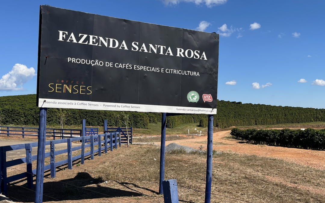 Den Co2 neutrale kaffefarm Santa Rosa ligger nær Cambuquira i Minas Gerais-regionen i det sydøstlige Brasilien.