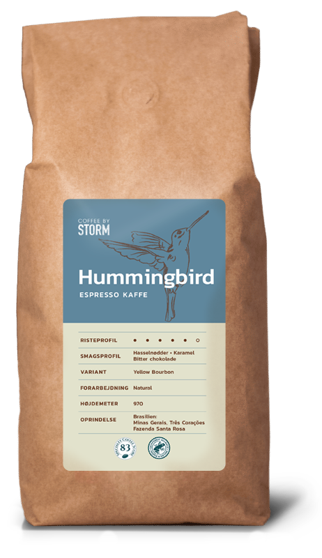 Coffee by Storm Hummingbird espressobønner